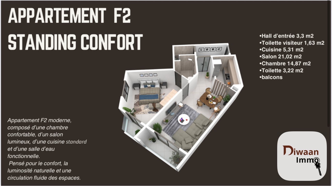 Appartements en vente  VEFA, a liberté 1 à partir de 25 000 000. - Image 5