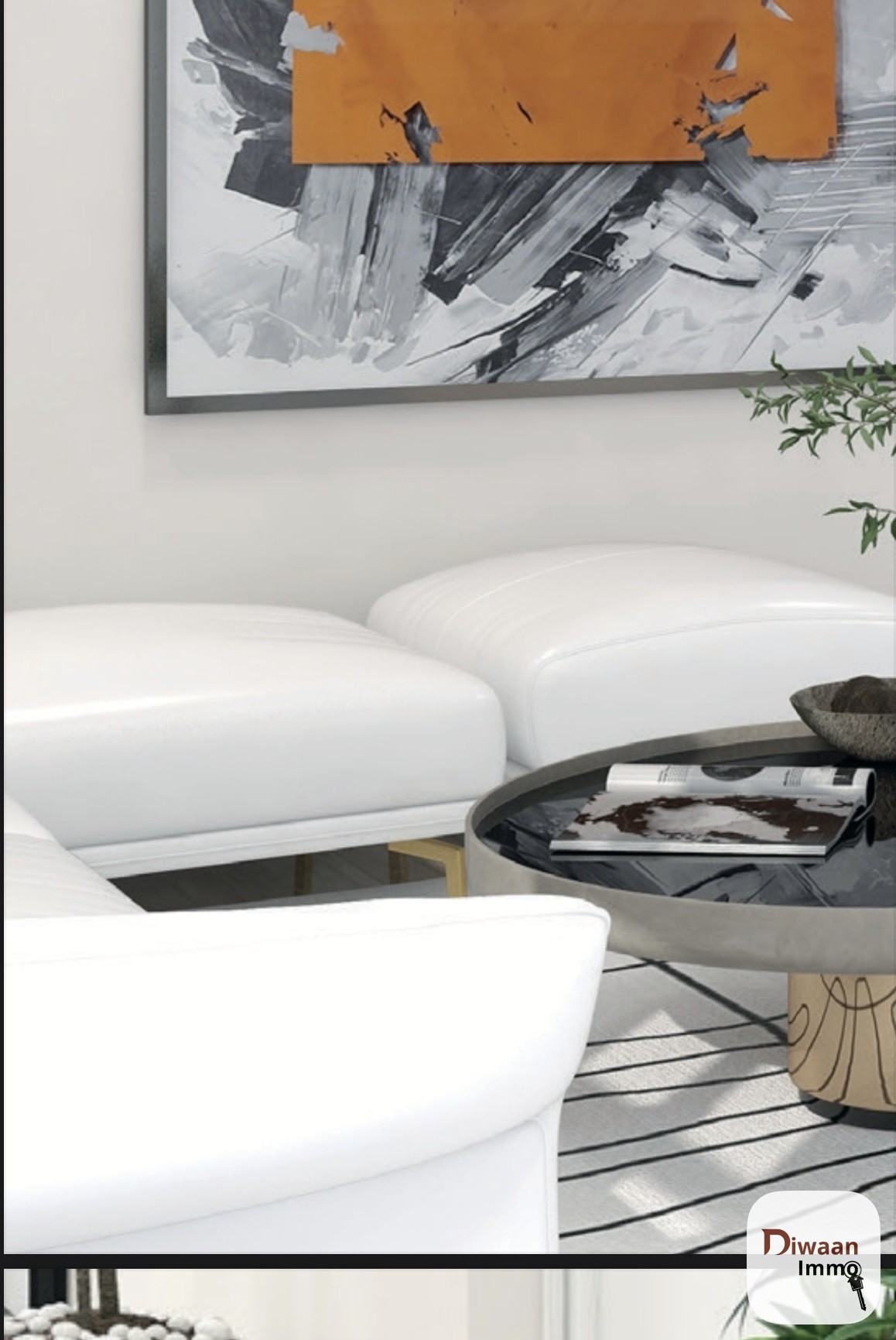 Appartement F4 à vendre au virage - Image 2