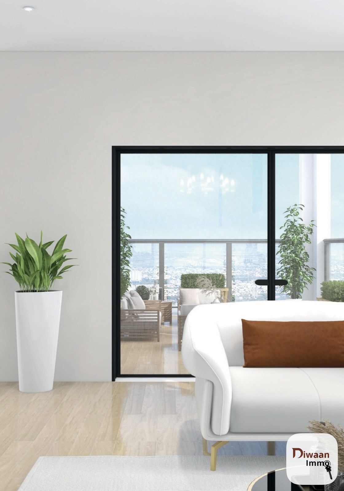 Appartement F4 à vendre au virage - Image 3