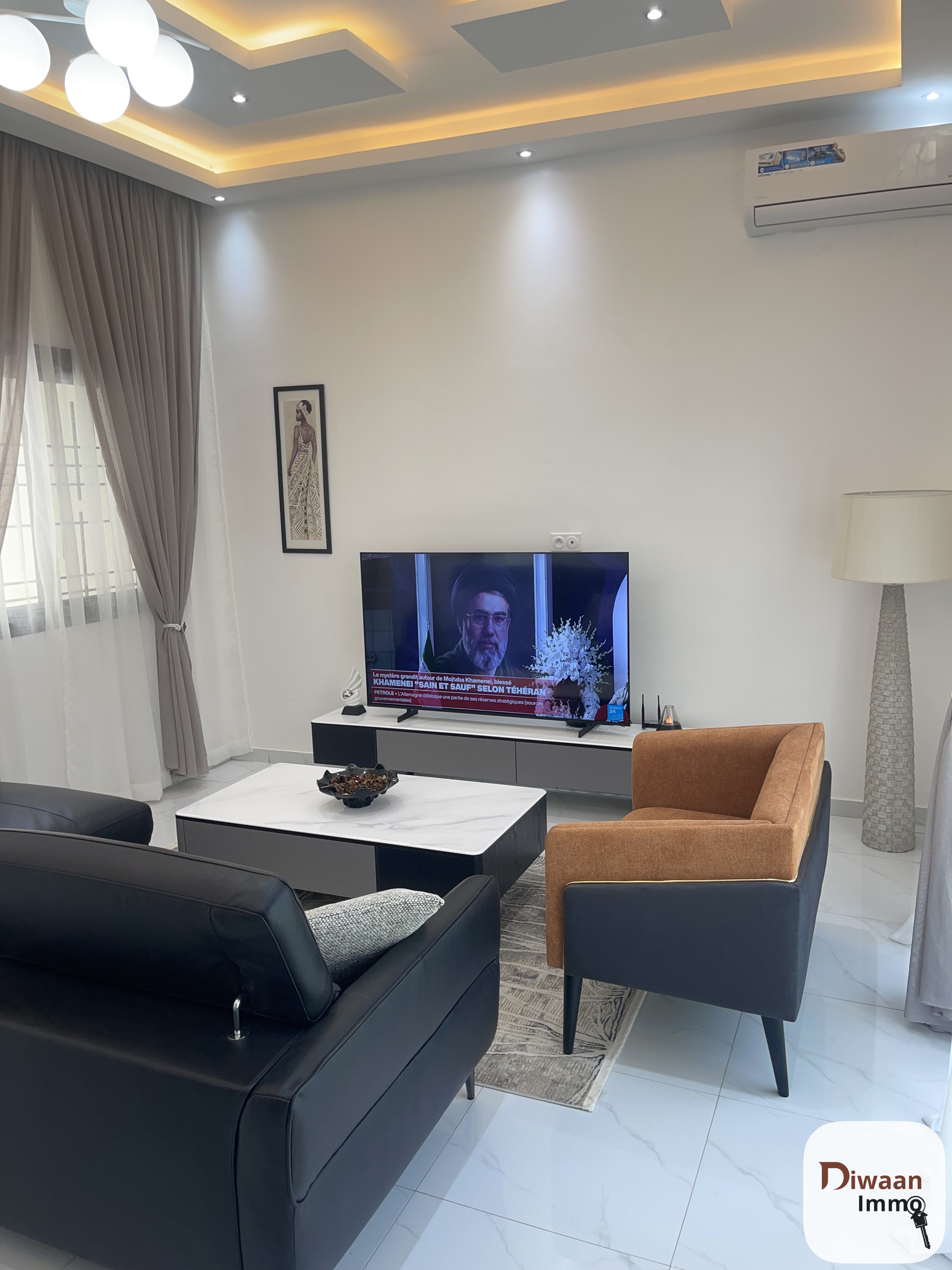 Studio meublé à louer aux Almadies - Image 2