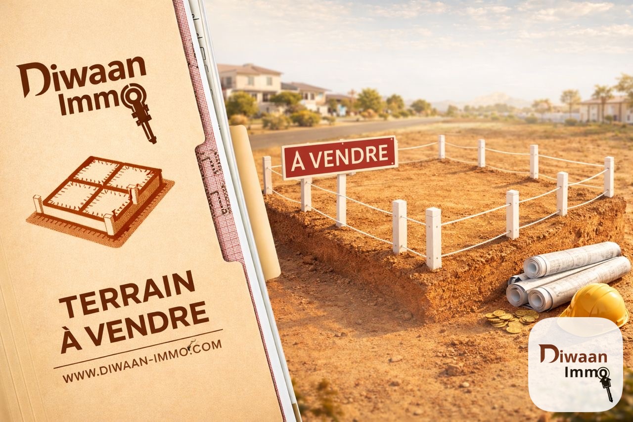 Terrain à vendre a mermoz