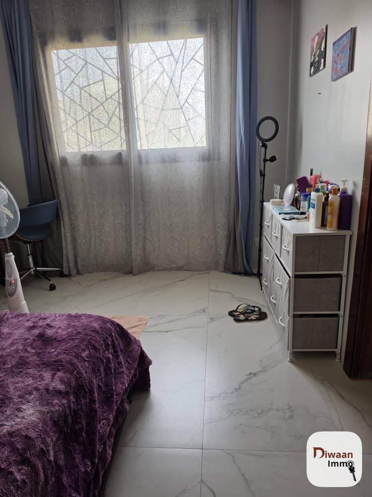 Appartement meublé avec 3 chambres à louer à la cité Cheikh Amar
